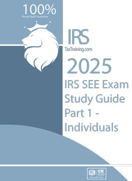 2025 Enrolled Agent Study Guide SEE Part 1